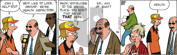 Lucky Cow - Monday July 13, 2015 Comic Strip