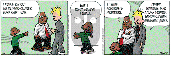 Frazz on Saturday January 29, 2005 Comic Strip