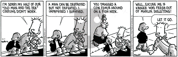 Frazz on Friday November 1, 2002 Comic Strip