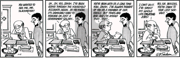 Doonesbury on Monday January 11, 1982 Comic Strip