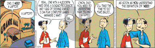 Baldo - Tuesday October 11, 2005 Comic Strip