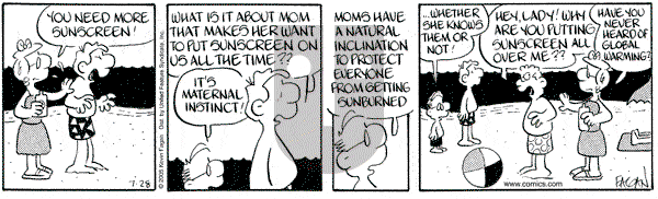 Drabble on Thursday July 28, 2005 Comic Strip