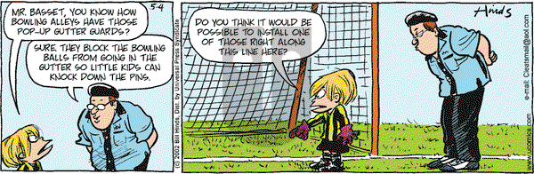 Cleats on Tuesday May 7, 2002 Comic Strip