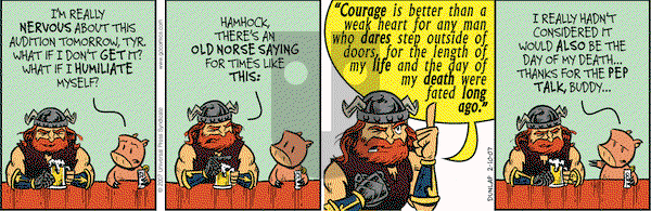 Ink Pen on Saturday February 10, 2007 Comic Strip