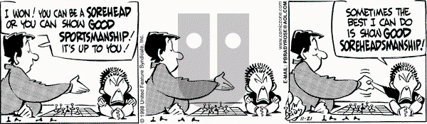 Rose is Rose on Saturday November 21, 1998 Comic Strip