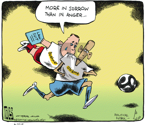 Tom Toles on Friday June 27, 2014 Comic Strip