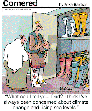 Cornered on Thursday April 1, 2021 Comic Strip