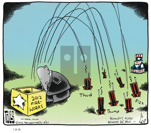 Tom Toles on Tuesday January 3, 2012 Comic Strip