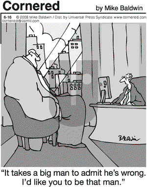 Cornered on Monday June 16, 2008 Comic Strip