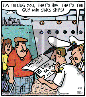 The Argyle Sweater on Monday April 28, 2025 Comic Strip