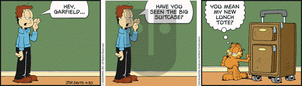 Garfield on Thursday April 30, 2020 Comic Strip