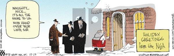 Non Sequitur on Monday December 23, 2013 Comic Strip