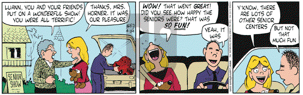 Luann - Monday April 24, 2006 Comic Strip