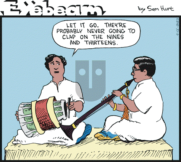 Eyebeam on Monday April 15, 2024 Comic Strip