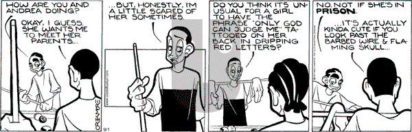 Maintaining on Saturday September 1, 2007 Comic Strip