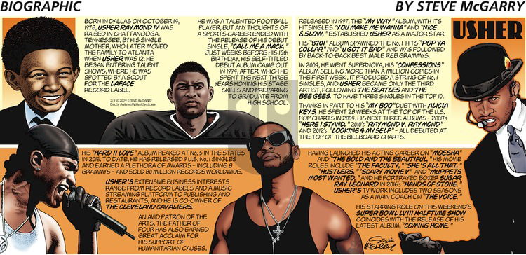 Biographic on Sunday February 11, 2024 Comic Strip