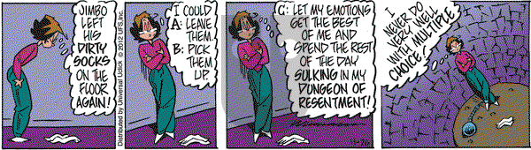 Rose is Rose on Monday November 26, 2012 Comic Strip
