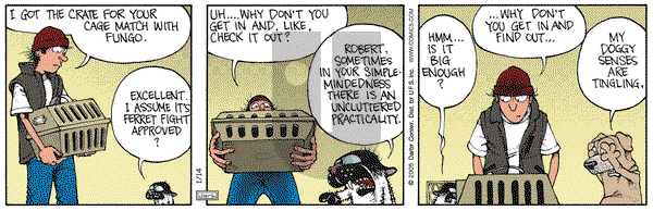 Get Fuzzy on Friday January 14, 2005 Comic Strip