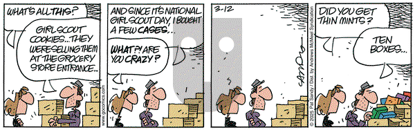 Next Door Neighbors - Wednesday March 12, 2025 Comic Strip