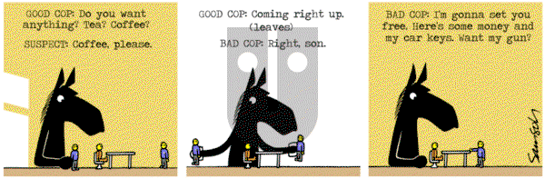 Dark Side of the Horse on Friday February 14, 2014 Comic Strip