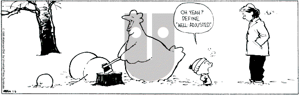 Calvin and Hobbes - Friday January 6, 1995 Comic Strip