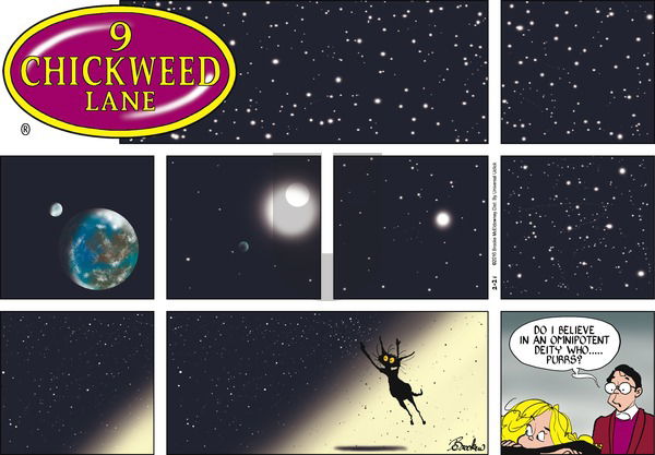 9 Chickweed Lane on Sunday February 21, 2016 Comic Strip