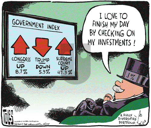 Tom Toles on Wednesday March 22, 2017 Comic Strip