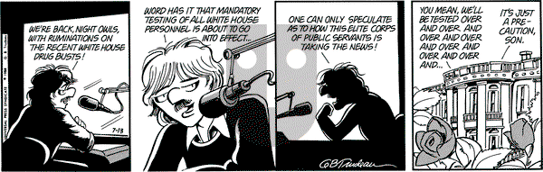 Doonesbury on Wednesday July 13, 1988 Comic Strip