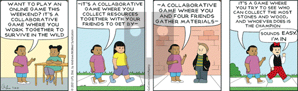 Nancy on Monday May 10, 2021 Comic Strip