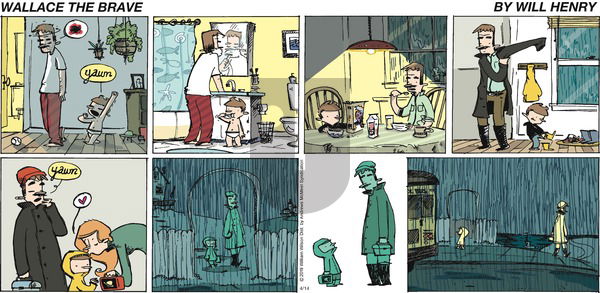 Wallace the Brave on Sunday April 14, 2019 Comic Strip