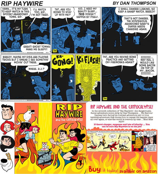 Rip Haywire on Sunday January 7, 2018 Comic Strip