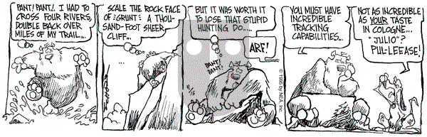 The Grizzwells on Thursday November 16, 1995 Comic Strip