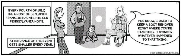F Minus on Wednesday July 4, 2007 Comic Strip