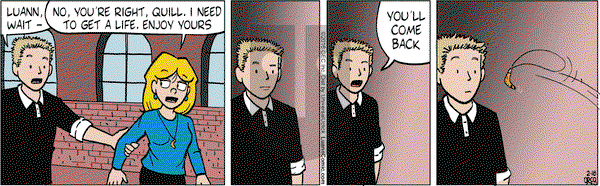 Luann - Thursday February 18, 2016 Comic Strip