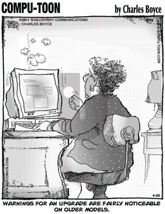 Compu-toon on Wednesday April 20, 2011 Comic Strip