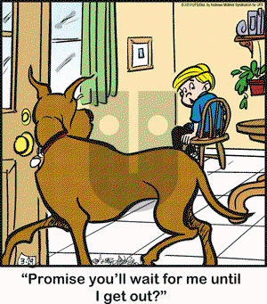 Marmaduke on Friday March 29, 2019 Comic Strip