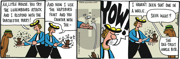 Overboard on Wednesday April 19, 2006 Comic Strip