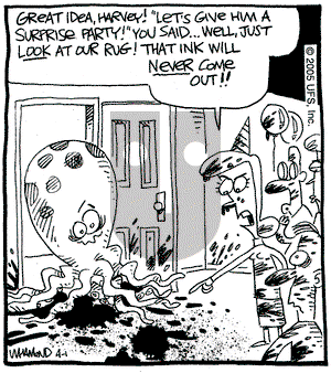 Reality Check on Friday April 1, 2005 Comic Strip