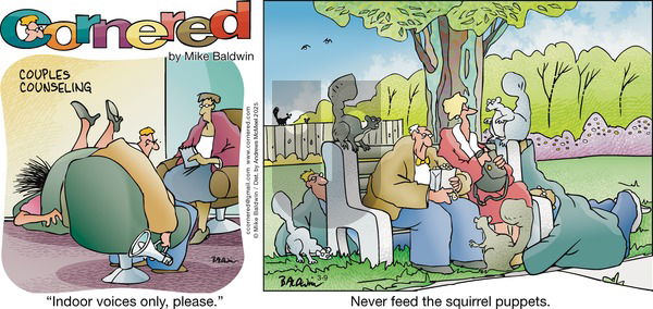 Cornered on Sunday March 9, 2025 Comic Strip