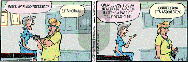 Grand Avenue on Thursday February 19, 2009 Comic Strip