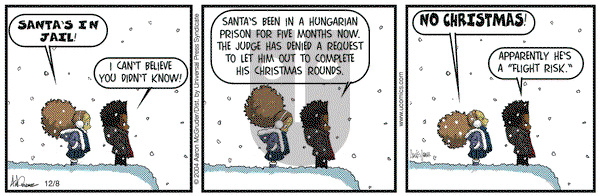The Boondocks - Wednesday December 8, 2004 Comic Strip