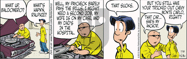 Baldo on Thursday July 19, 2012 Comic Strip