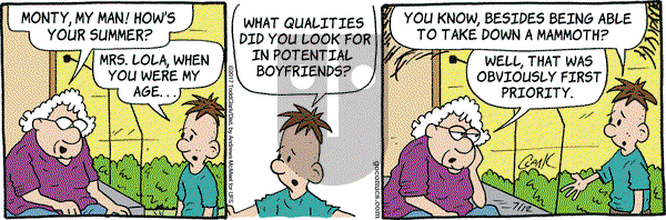 Lola on Wednesday July 12, 2017 Comic Strip