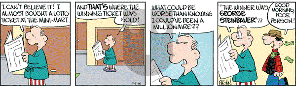 Drabble on Thursday November 5, 2015 Comic Strip