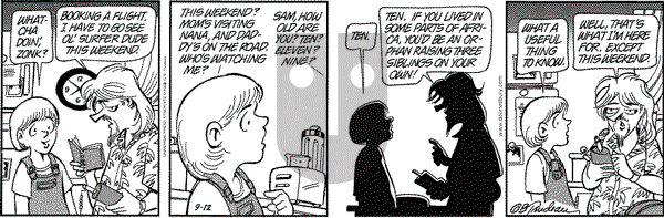 Doonesbury on Thursday September 12, 2002 Comic Strip