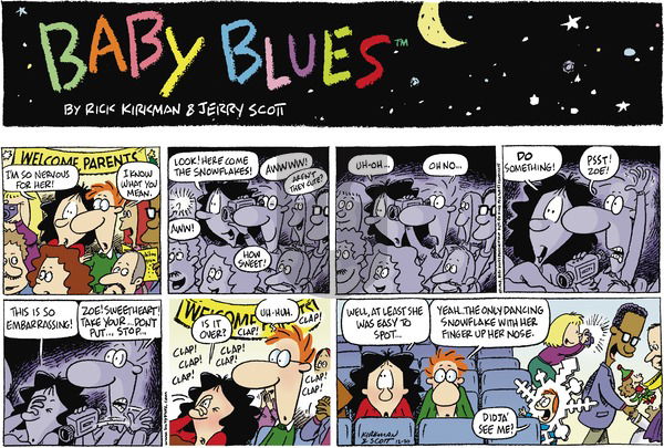 Baby Blues on Sunday December 20, 1998 Comic Strip