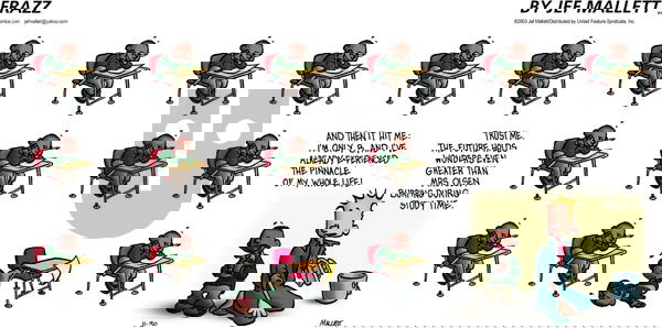 Frazz on Sunday November 30, 2003 Comic Strip