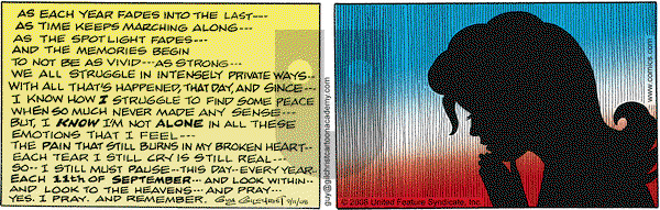 Nancy on Thursday September 11, 2008 Comic Strip