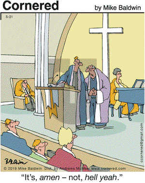 Cornered on Friday May 31, 2019 Comic Strip