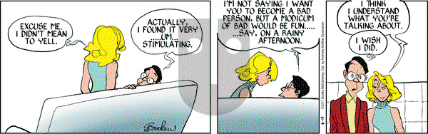 9 Chickweed Lane on Thursday June 15, 2017 Comic Strip